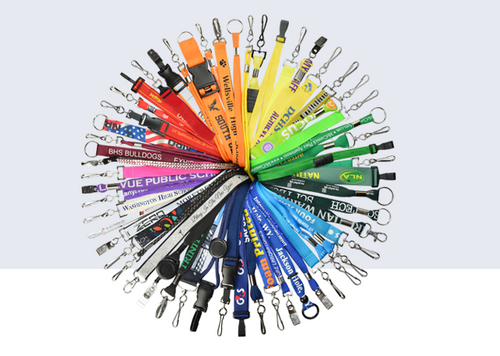 custom printed lanyards, company logo, customize lanyards